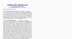 Desktop Screenshot of deehenderson.com